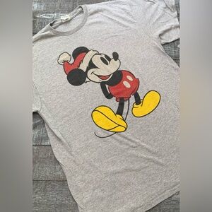 Mickey Mouse Santa T-Shirt